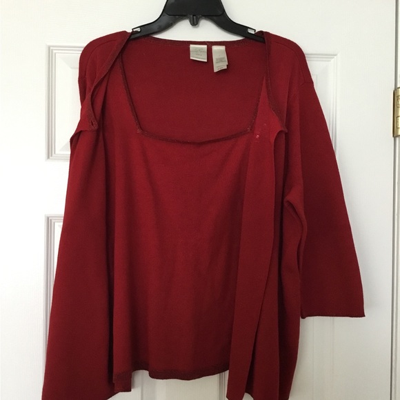Beautiful top for holidays - Emma James Woman (a Liz Claiborne company) Size 1 - Picture 4 of 5